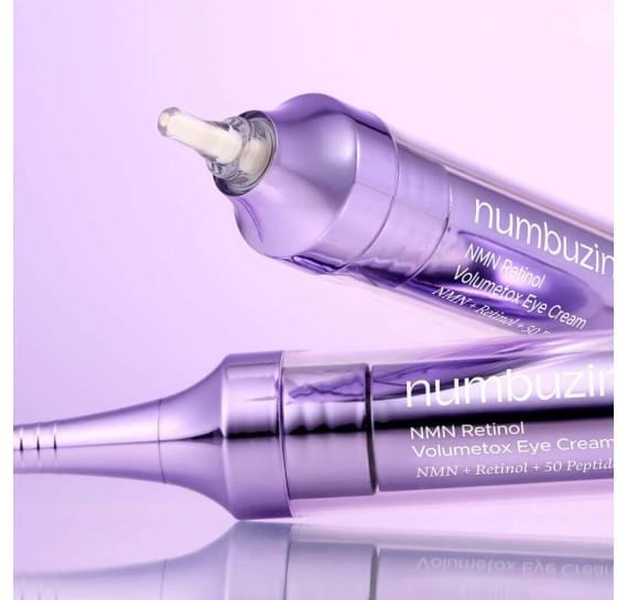 Крем для шкіри навколо очей з пептидами numbuzin No.9 NAD+ Retinol Volumetox Eye Cream 10 мл
